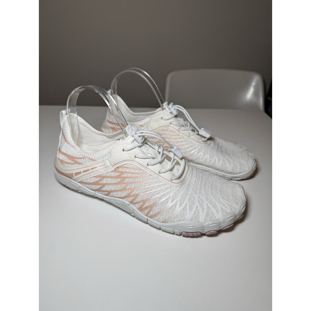 The Barefoot Co Air-Flex Elite 2.0 Women’s Running Shoe Pink/white Size 10 NEW